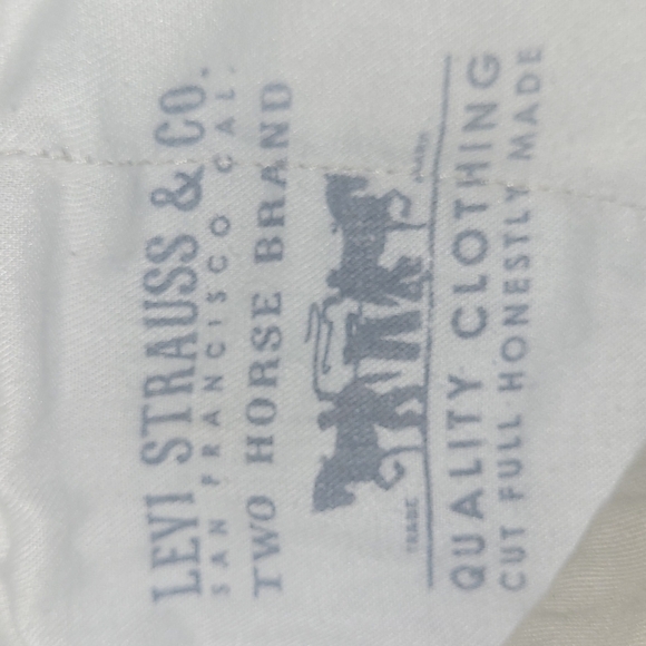 Levi's Mens Vintage Jeans 1990s Jeans Chinos khaki beige tan EUC pants white tab - Picture 9 of 10